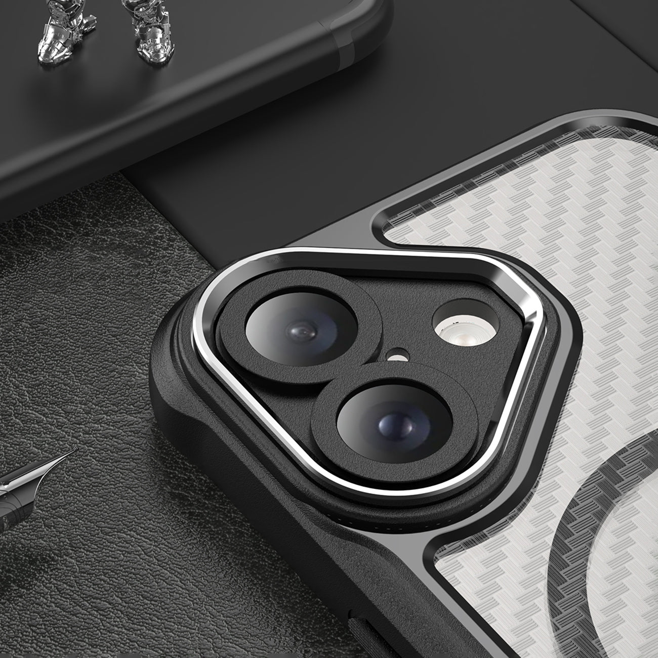 MagSafe TPU dėklas iPhone 16 Plus – juodas