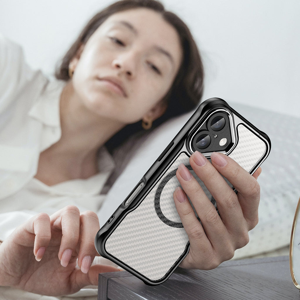 MagSafe TPU dėklas iPhone 16 Plus – juodas