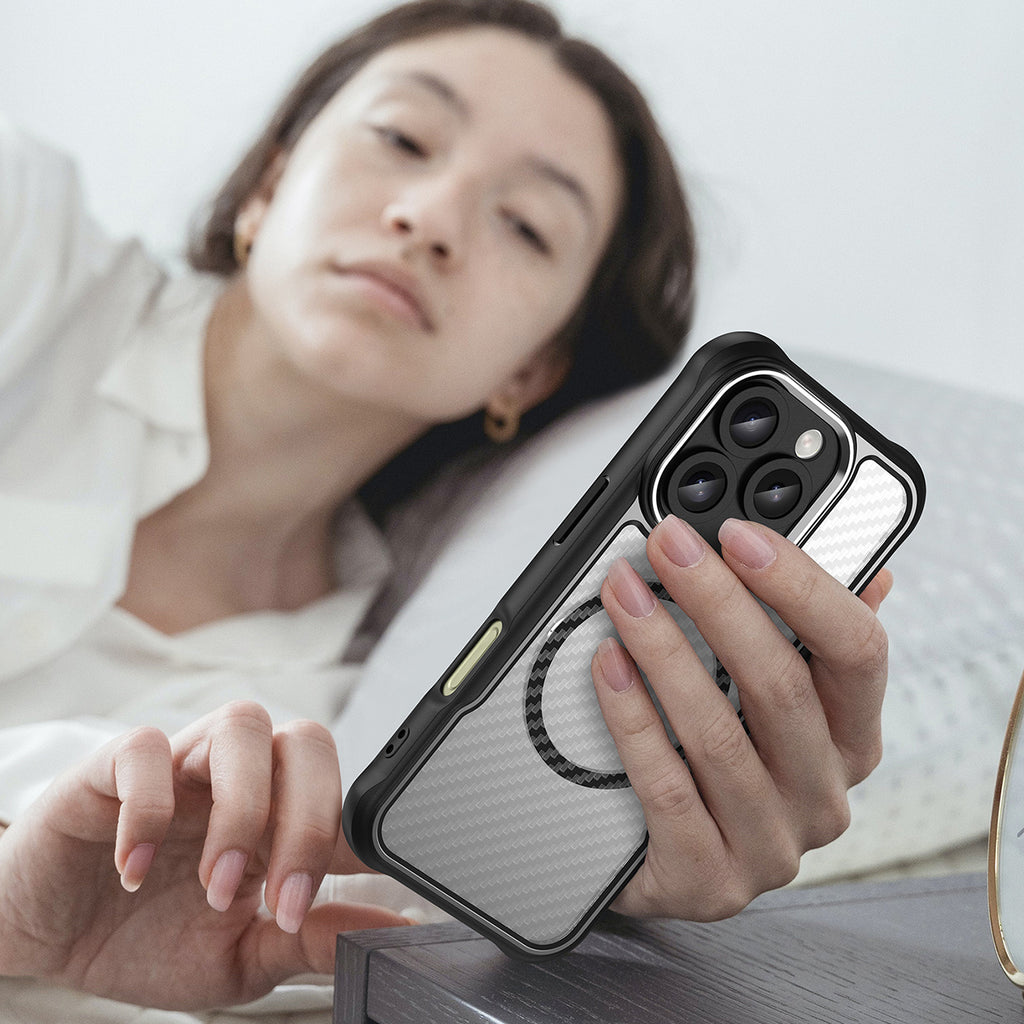 MagSafe TPU dėklas iPhone 16 Pro – juodas