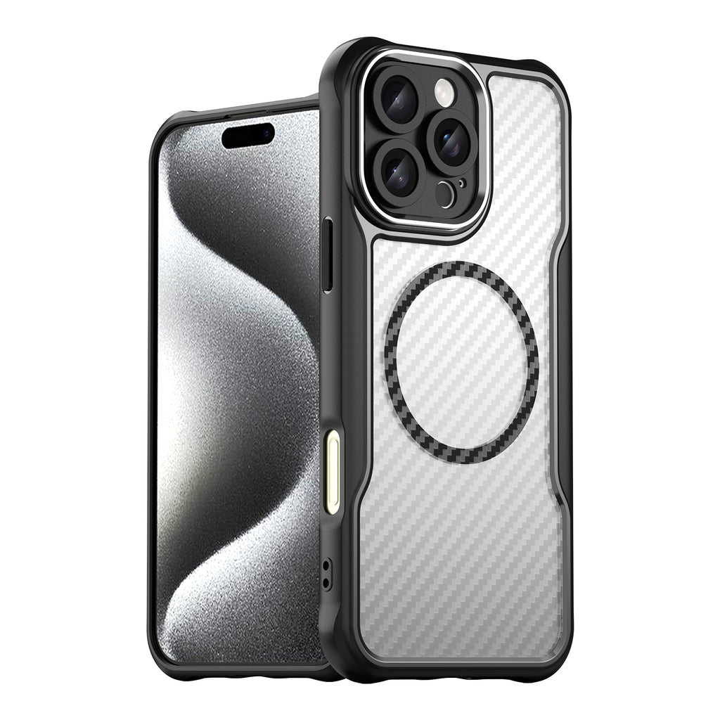 MagSafe TPU dėklas iPhone 16 Pro Max – juodas