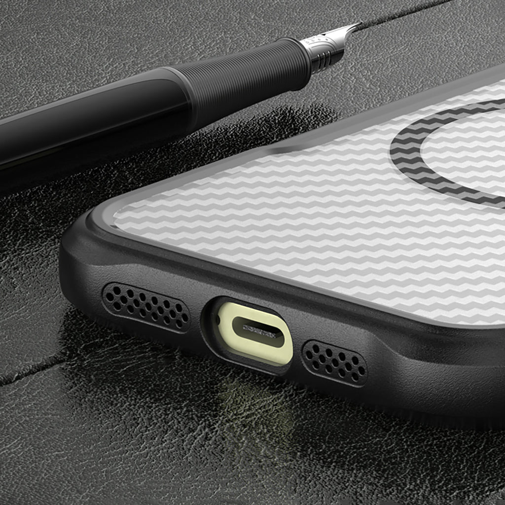 MagSafe TPU dėklas iPhone 16 Pro Max – juodas