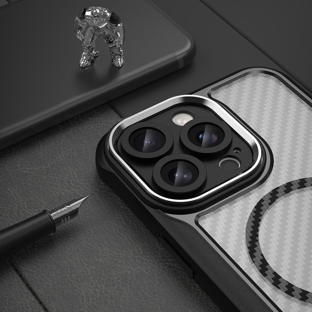 MagSafe TPU dėklas iPhone 16 Pro Max – juodas