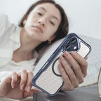 MagSafe TPU dėklas iPhone 16 – mėlynas