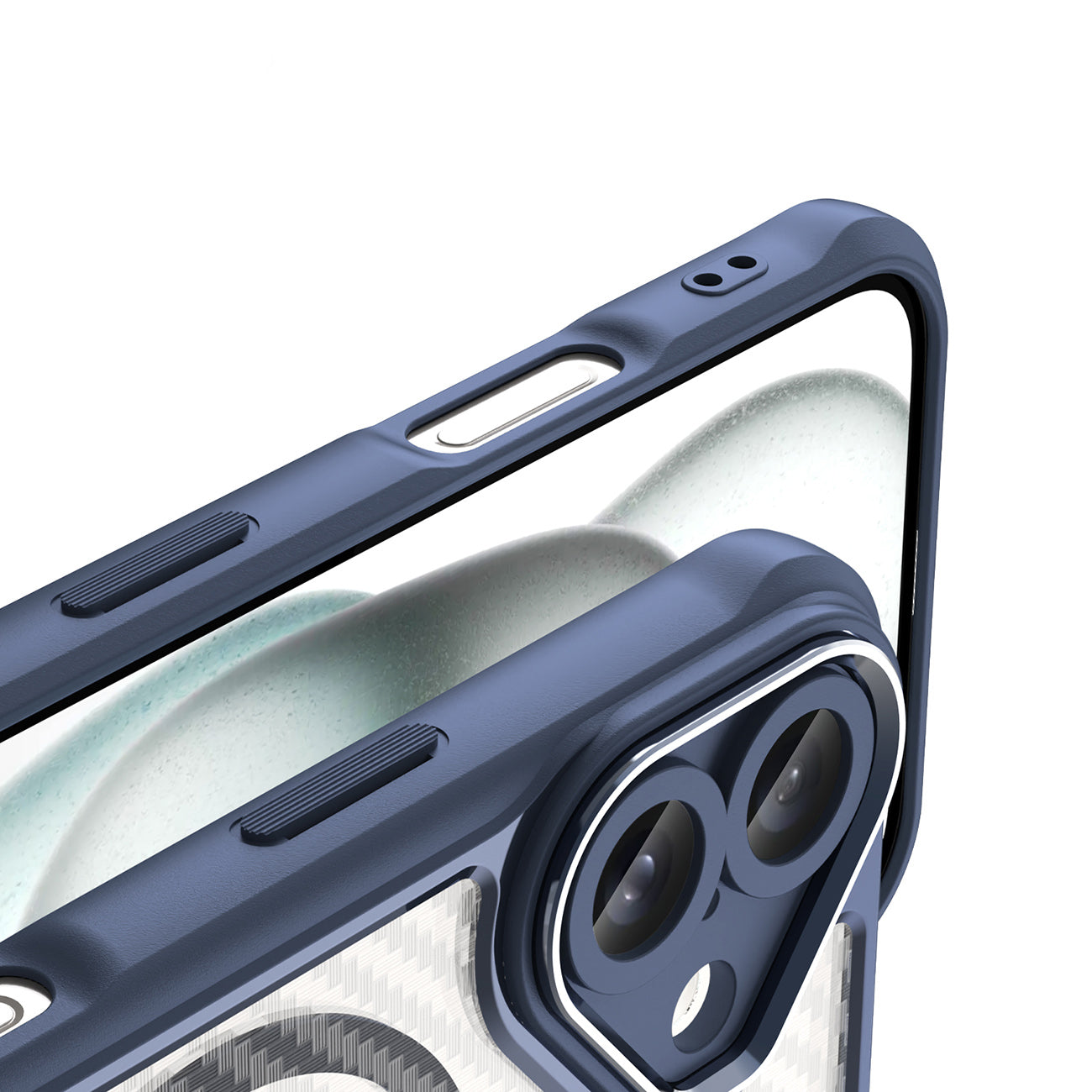 MagSafe TPU dėklas iPhone 16 – mėlynas