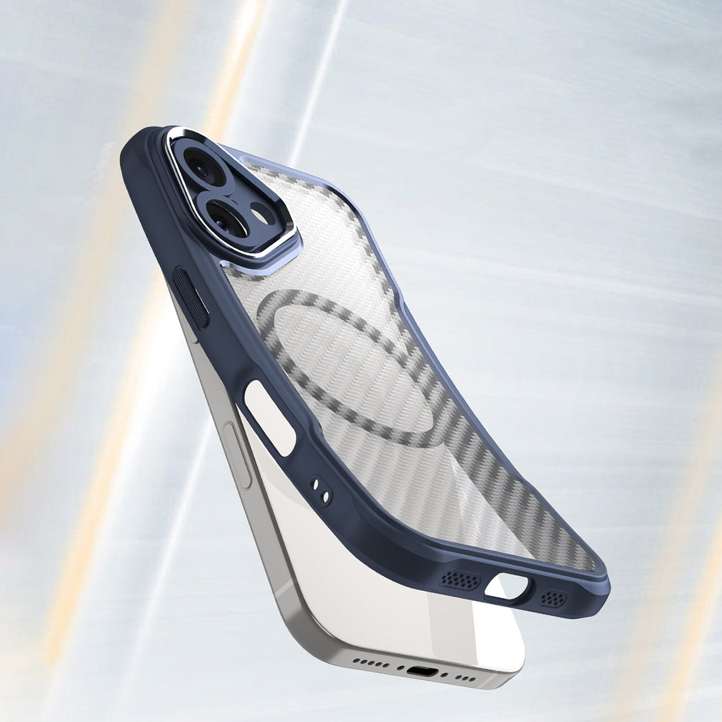 MagSafe TPU dėklas iPhone 16 – mėlynas