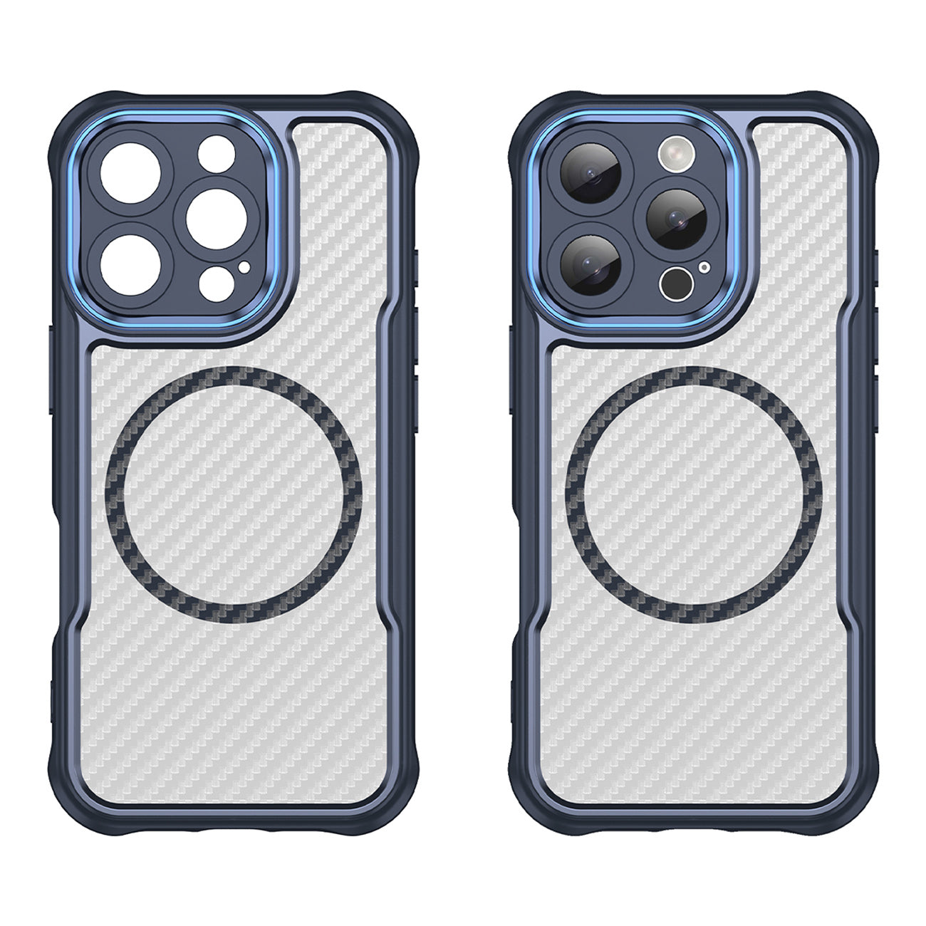 MagSafe TPU dėklas iPhone 16 Pro – mėlynas