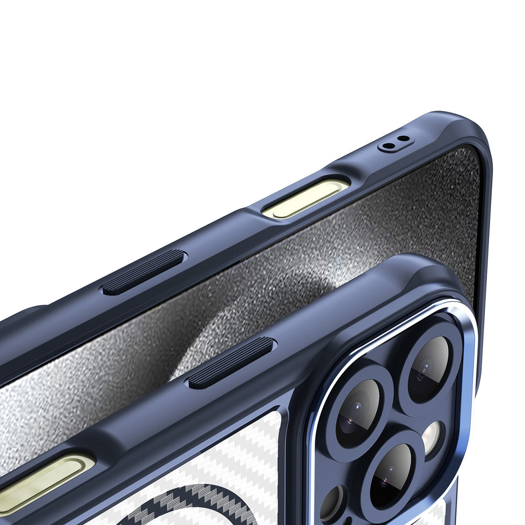 MagSafe TPU dėklas iPhone 16 Pro – mėlynas