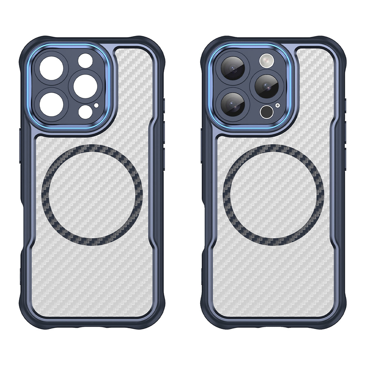 MagSafe TPU dėklas iPhone 16 Pro Max – mėlynas
