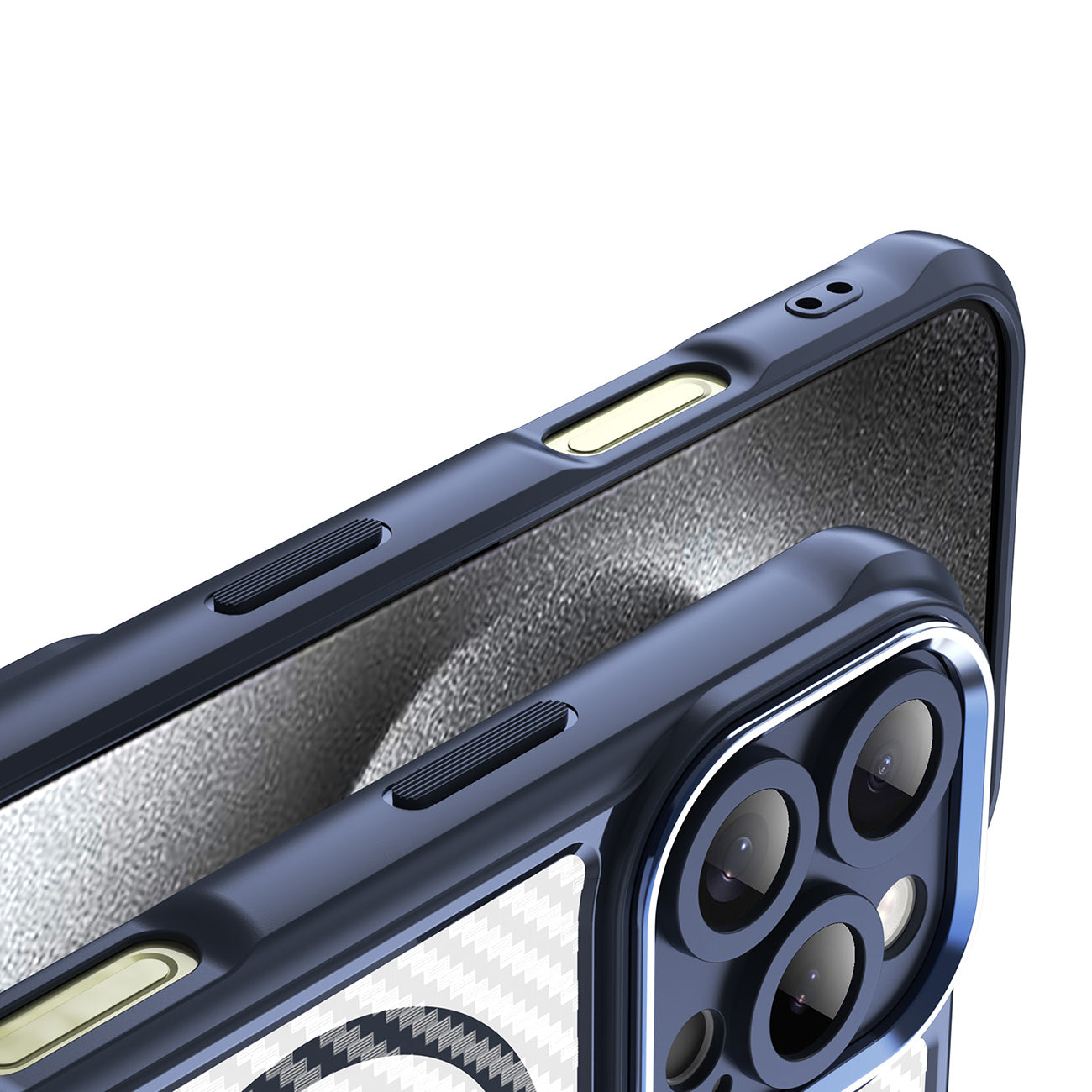 MagSafe TPU dėklas iPhone 16 Pro Max – mėlynas