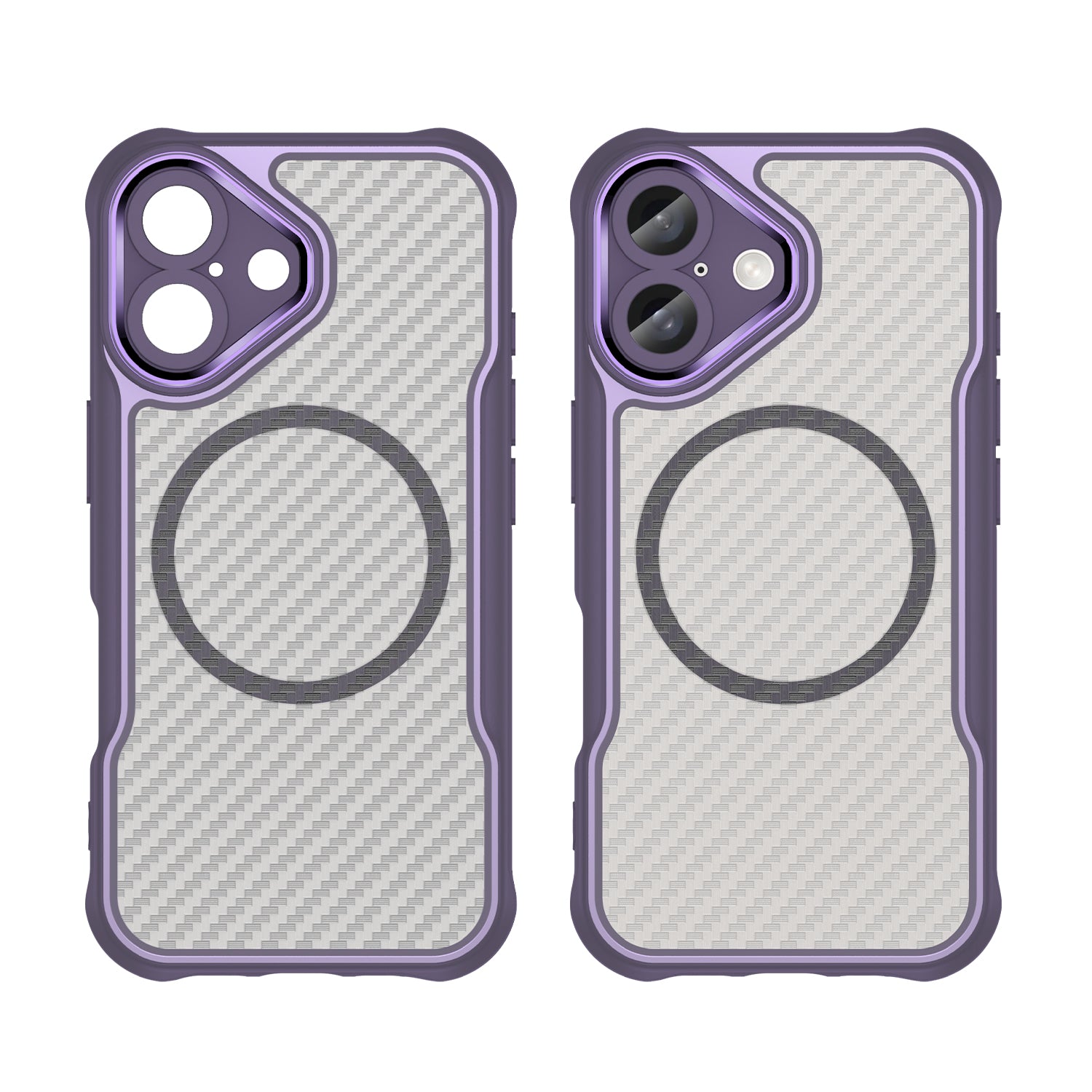 MagSafe TPU dėklas iPhone 16 – violetinis