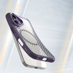 MagSafe silikoninis dėklas iPhone 16 Plus – violetinis -- iPhone 16 Plus