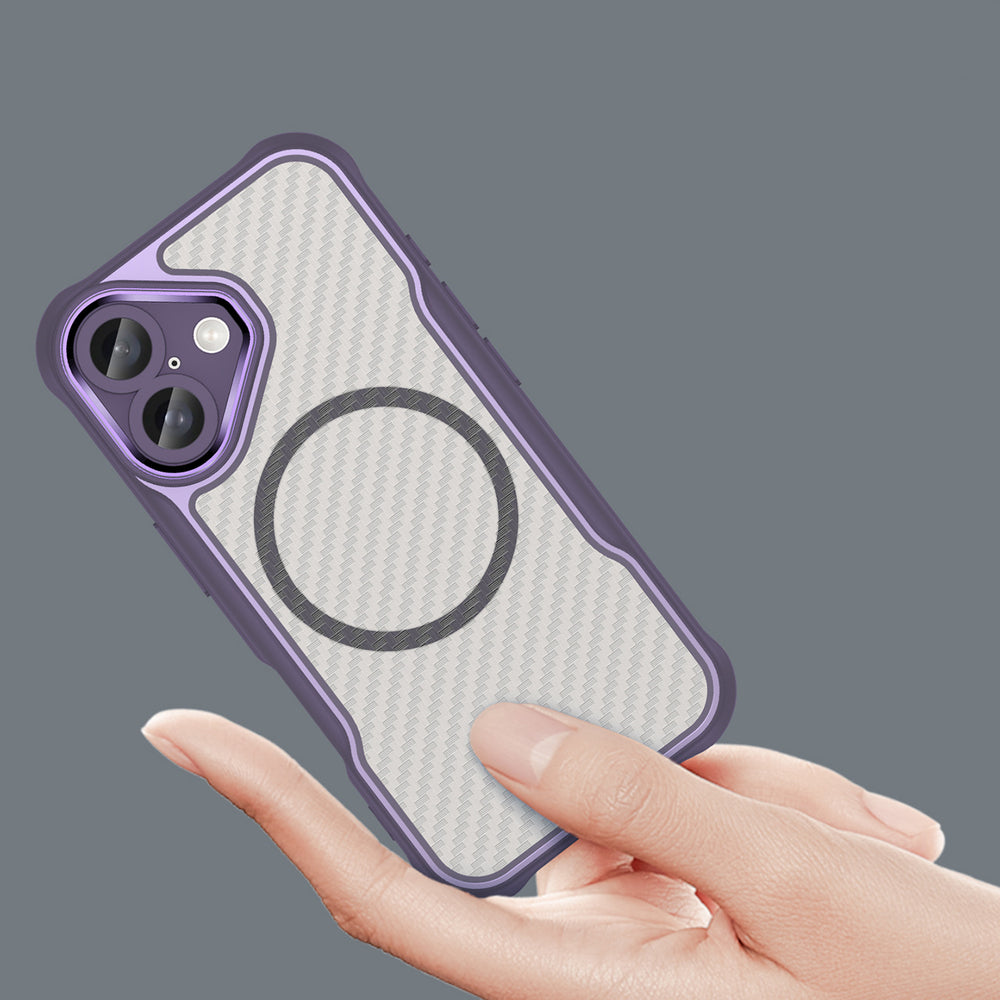 MagSafe silikoninis dėklas iPhone 16 Plus – violetinis -- iPhone 16 Plus