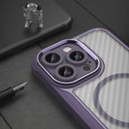 MagSafe TPU dėklas iPhone 16 Pro Max – violetinis