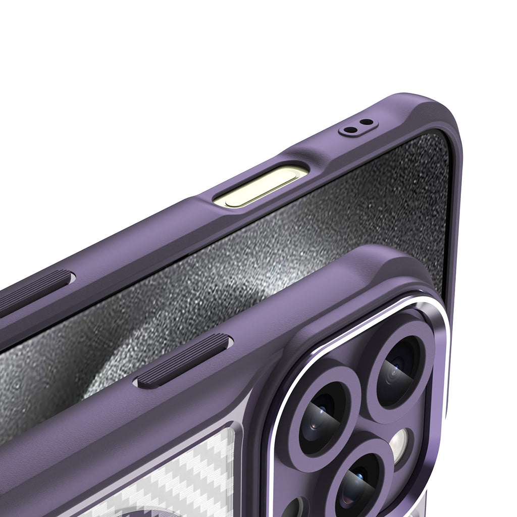 MagSafe TPU dėklas iPhone 16 Pro Max – violetinis
