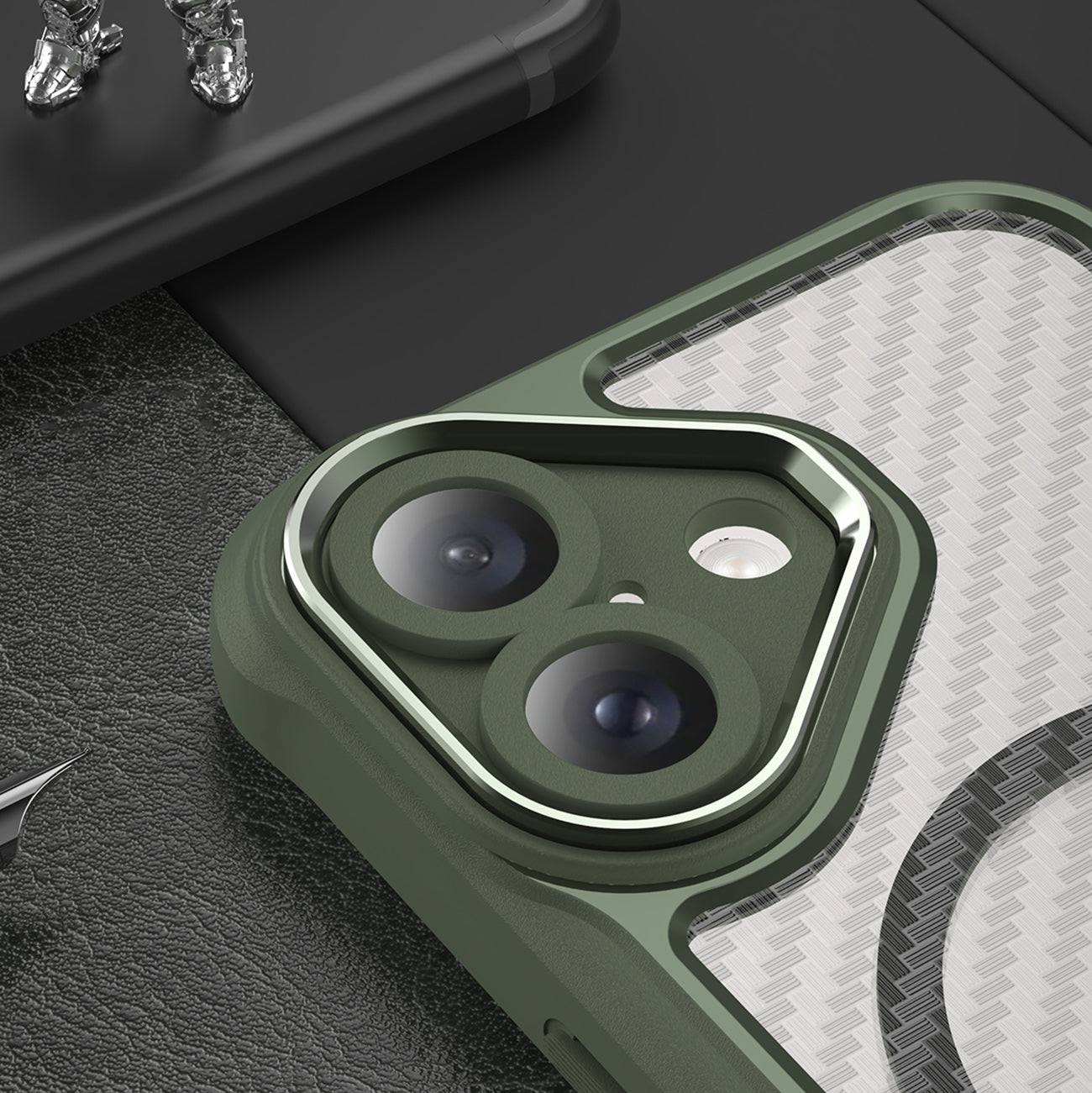 MagSafe TPU dėklas iPhone 16 – žalias