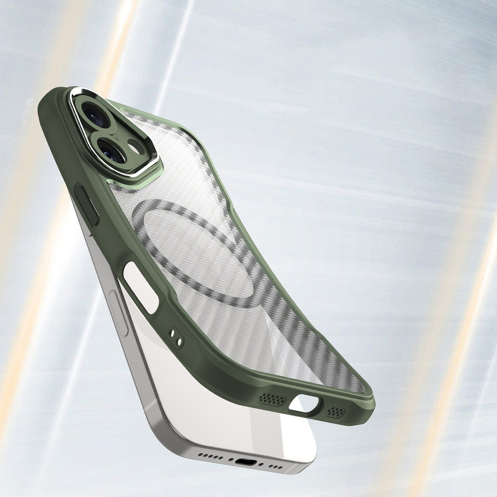 MagSafe TPU dėklas iPhone 16 Plus – žalias -- iPhone 16 Plus