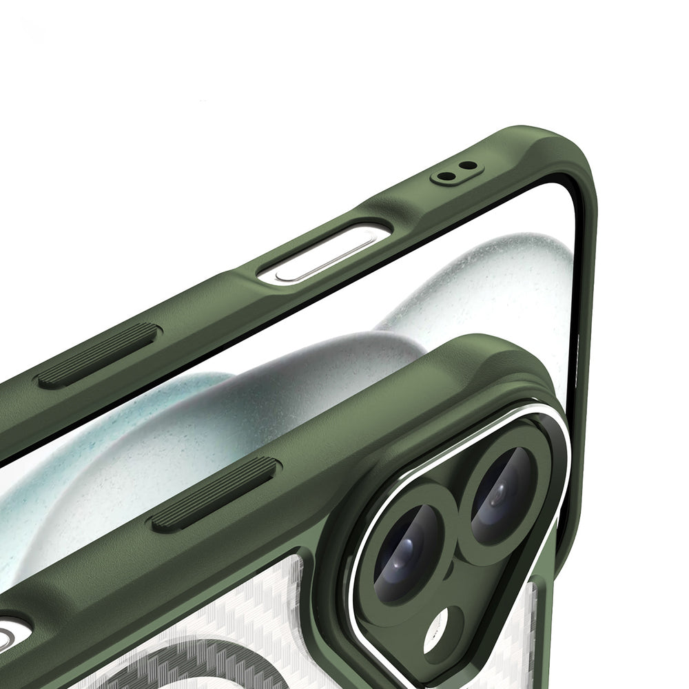 MagSafe TPU dėklas iPhone 16 Plus – žalias -- iPhone 16 Plus