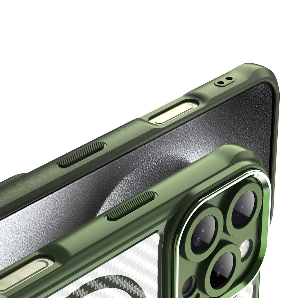 MagSafe TPU dėklas iPhone 16 Pro – žalias