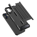 Hybrid Armor dėklas iPhone 16 – juodas