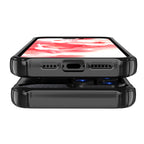 Hybrid Armor dėklas iPhone 16 Pro Max – juodas