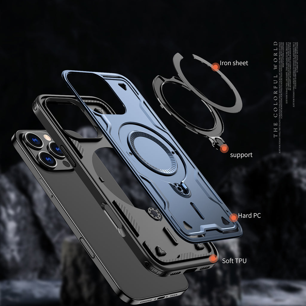 MagSafe dėklas iPhone 16 Pro Max – mėlynas