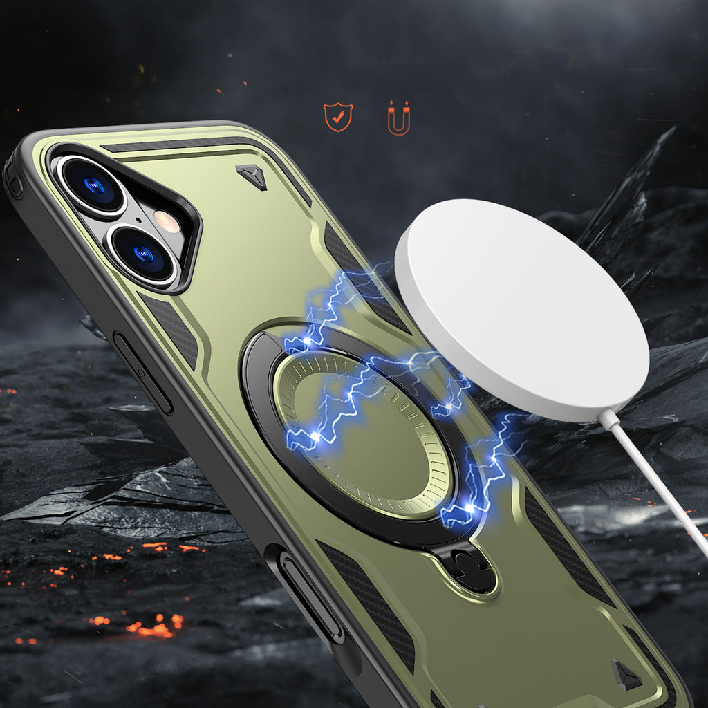MagSafe dėklas iPhone 16 Plus – žalias