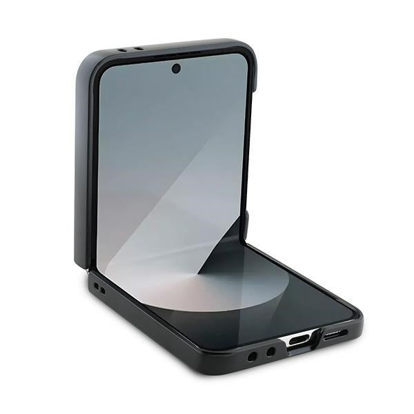 BMW Carbon Tricolor dėklas Samsung Galaxy Z Flip6 – juodas