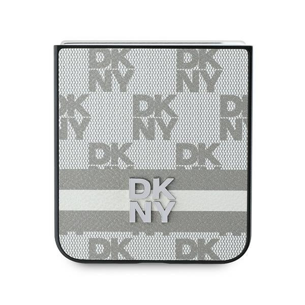 DKNY dėklas Samsung Galaxy Z Flip6 – smėlinis