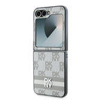 DKNY dėklas Samsung Galaxy Z Flip6 – smėlinis