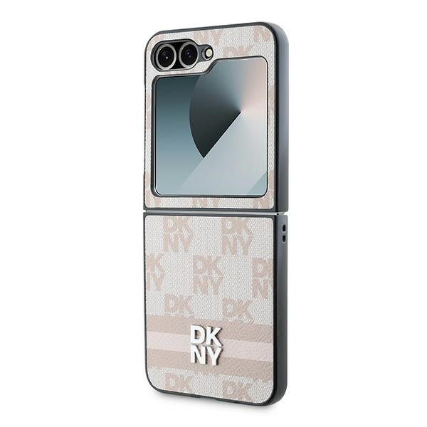 DKNY dėklas Samsung Galaxy Z Flip6 – rožinis
