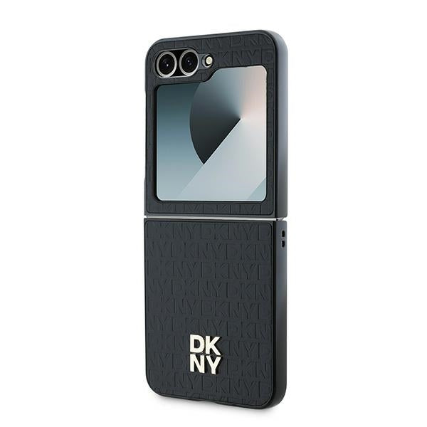 DKNY hardcase dėklas Samsung Galaxy Z Flip6 – juodas