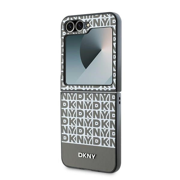 DKNY dėklas Samsung Galaxy Z Flip6 – rudas