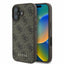 Guess 4G Classic iPhone 16 dėklas - Rudas -- iPhone 16