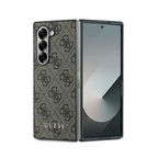 Guess 4G dėklas Samsung Galaxy Z Fold6 – rudas