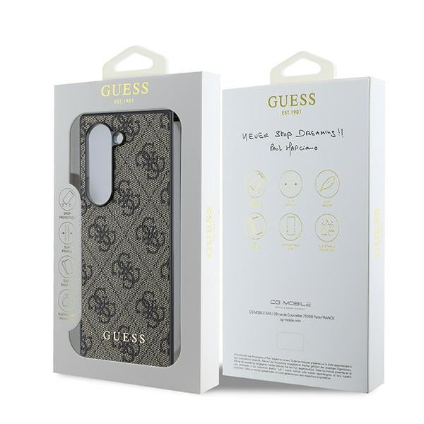 Guess 4G dėklas Samsung Galaxy Z Fold6 – rudas