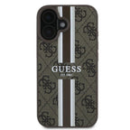 Guess MagSafe dėklas iPhone 16 Plus – rudas