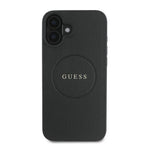Guess MagSafe dėklas iPhone 16 Plus – juodas