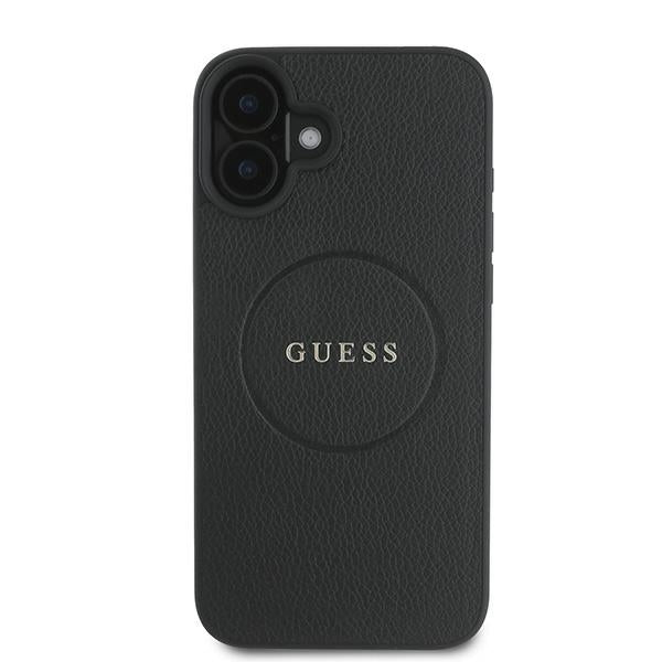 Guess MagSafe dėklas iPhone 16 Plus – juodas