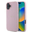 Guess MagSafe dėklas iPhone 16 Plus – rožinis