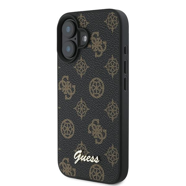 Guess MagSafe dėklas iPhone 16 Plus – juodas