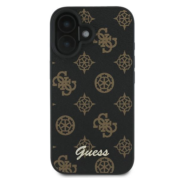 Guess MagSafe dėklas iPhone 16 Plus – juodas
