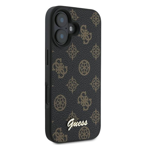 Guess MagSafe dėklas iPhone 16 Plus – juodas
