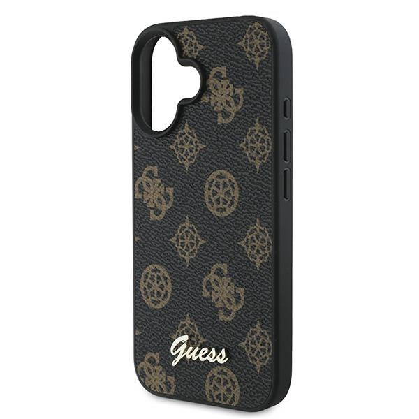 Guess MagSafe dėklas iPhone 16 Plus – juodas