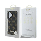 Guess MagSafe dėklas iPhone 16 Plus – juodas