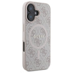 Guess MagSafe dėklas iPhone 16 – rožinis