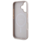 Guess MagSafe dėklas iPhone 16 – rožinis