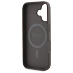 Guess MagSafe dėklas iPhone 16 6,1″ – rudas