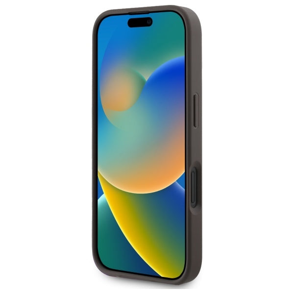 Guess MagSafe dėklas iPhone 16 6.1 – rudas -- iPhone 16