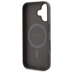 Guess MagSafe dėklas iPhone 16 6.1 – rudas -- iPhone 16