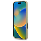 Guess MagSafe dėklas iPhone 16 (6,1") – auksinis